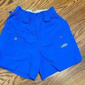 AFTCO Royal Blue Fishing Shorts